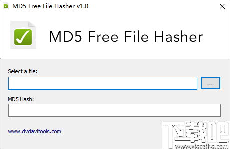 MD5 Free File Hasher(文件md5值计算工具)