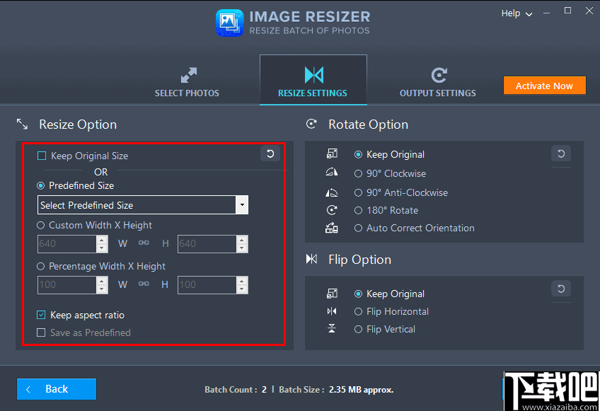 Image Resizer(图像尺寸调整器)