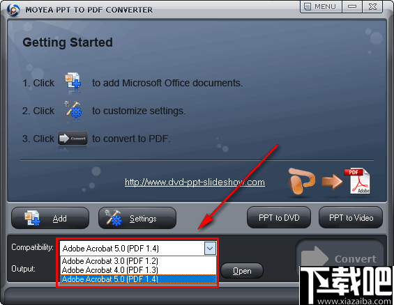 Moyea PPT to PDF Converter(PPT转PDF转换器)