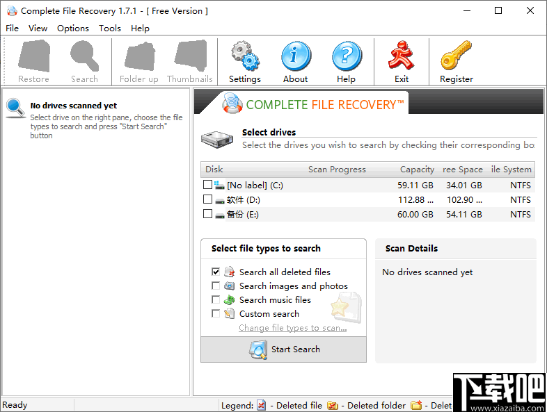 Complete File Recovery(文件恢复软件)