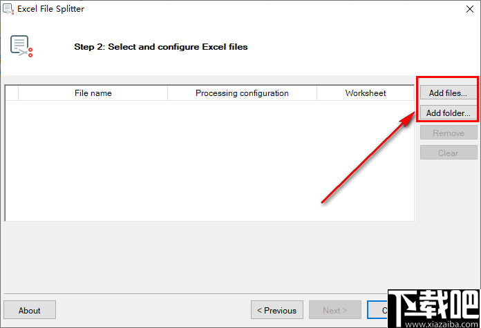 Excel File Splitter(Excel文件分割器)