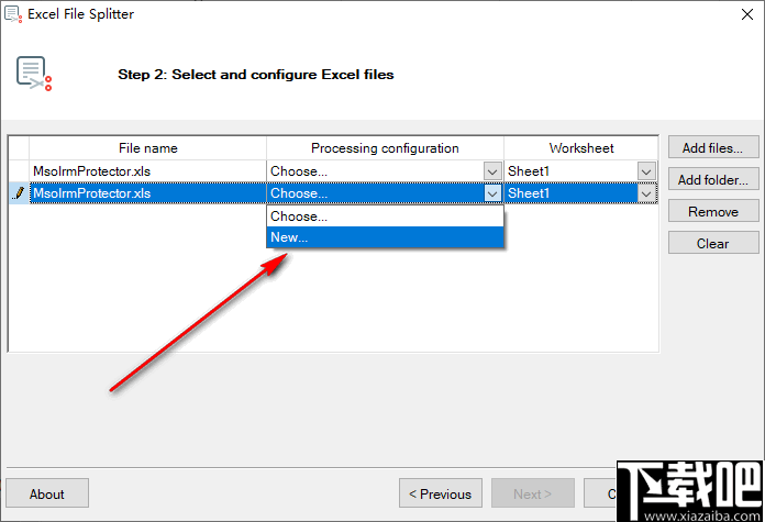 Excel File Splitter(Excel文件分割器)