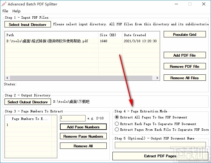 Advanced Batch PDF Splitter(PDF批量分割软件)