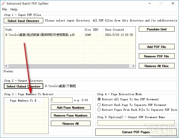 Advanced Batch PDF Splitter(PDF批量分割软件)