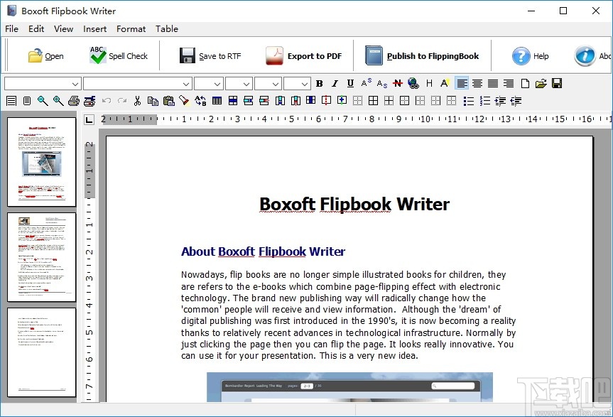 Boxoft Flipbook Writer(翻页书制作软件)