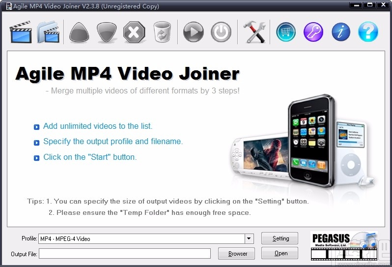 Agile MP4 Video Joiner(mp4视频合并软件)