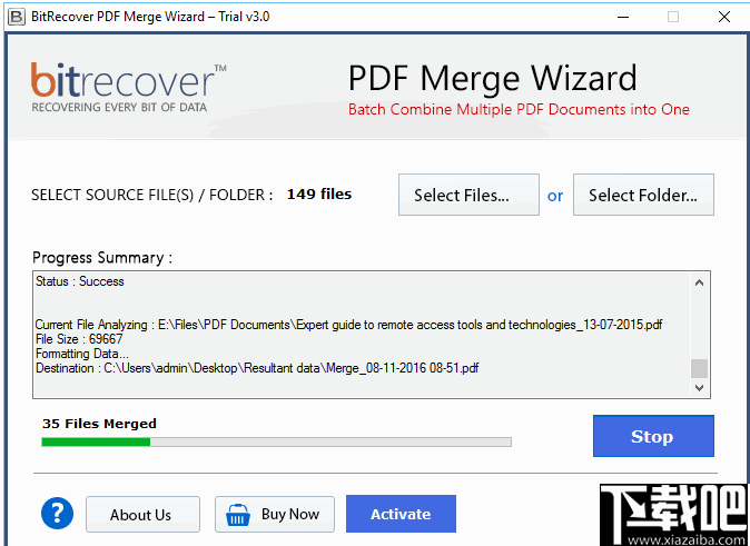 PDF Merge Wizard(PDF合并工具)