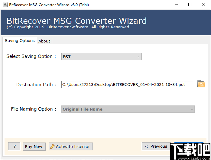 MSG to DOC Wizard(MSG转DOC工具)