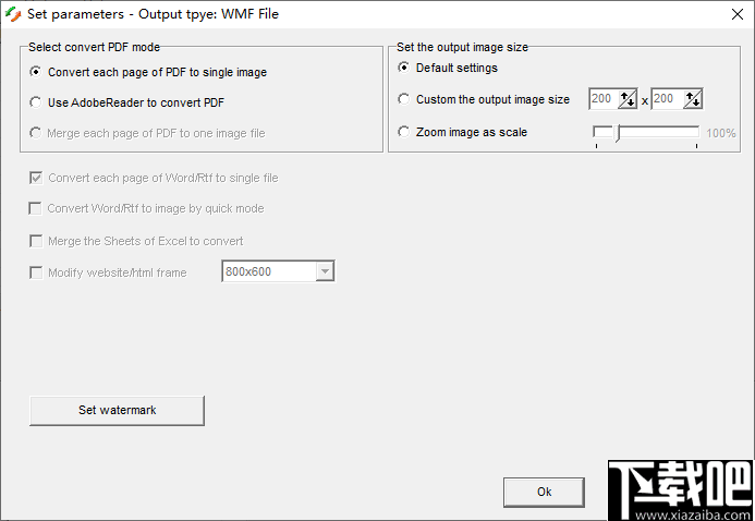 Okdo Pdf to Wmf Converter(pdf转wmf转换器)