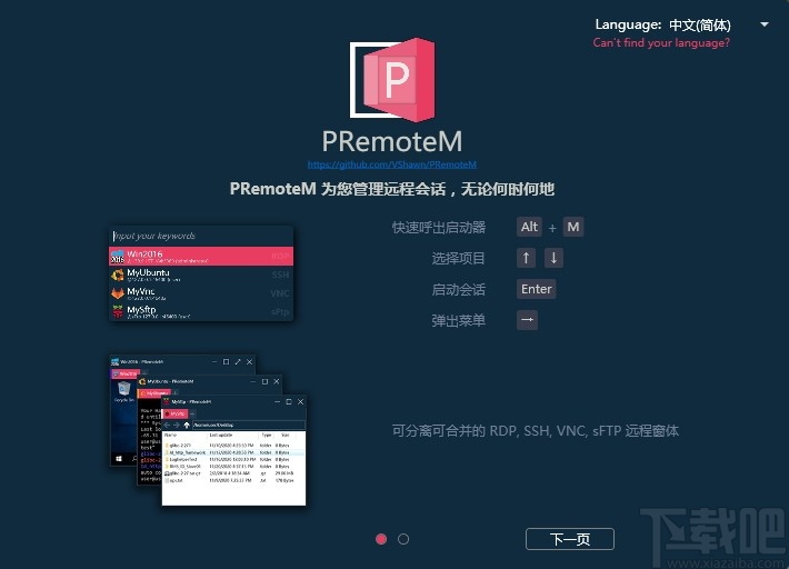 PRemoteM(远程桌面管理器)