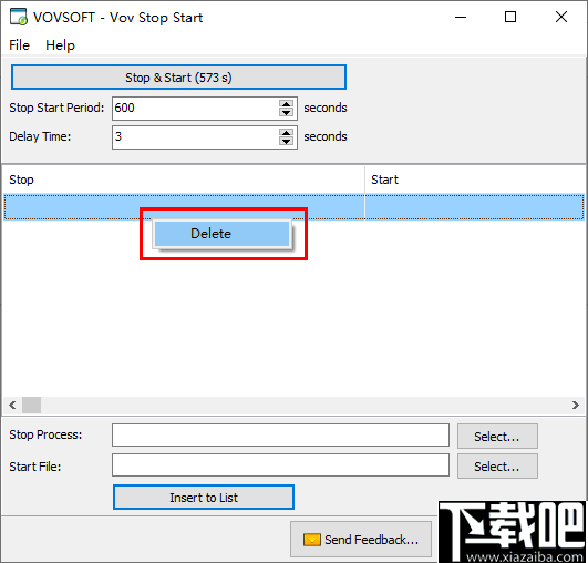 Vov Stop Start(进程管理软件)