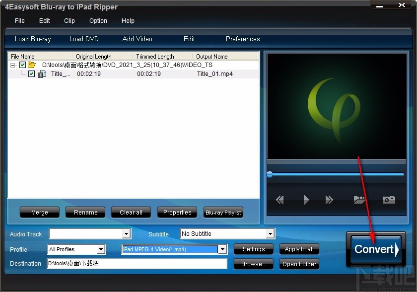 4Easysoft Blu-ray to iPad Ripper(蓝光转iPad转换器)