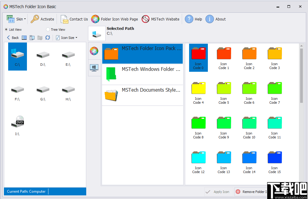 MSTech Folder Icon(文件夹图标修改器)