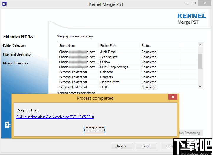 Kernel Merge PST(多功能文件合并工具)