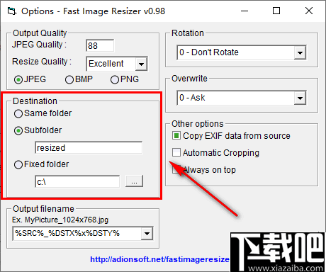 Fast Image Resizer(图像压缩与大小调整工具)