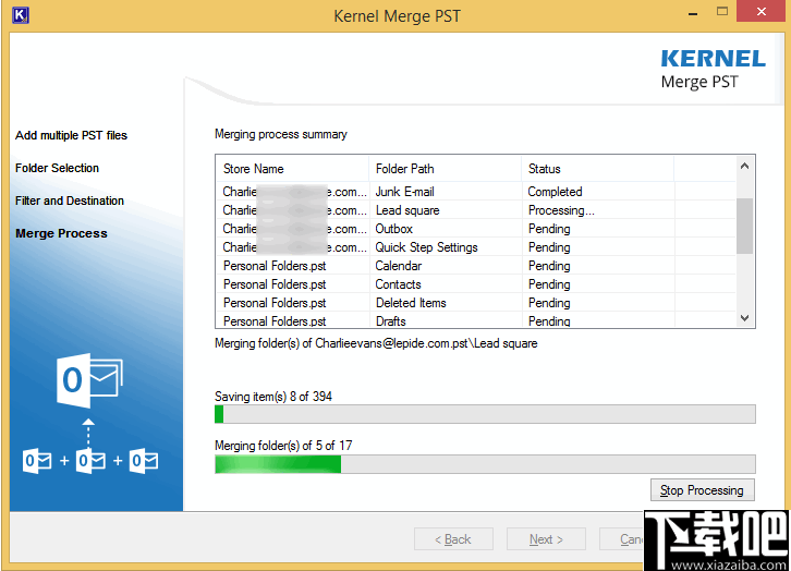 Kernel Merge PST(多功能文件合并工具)