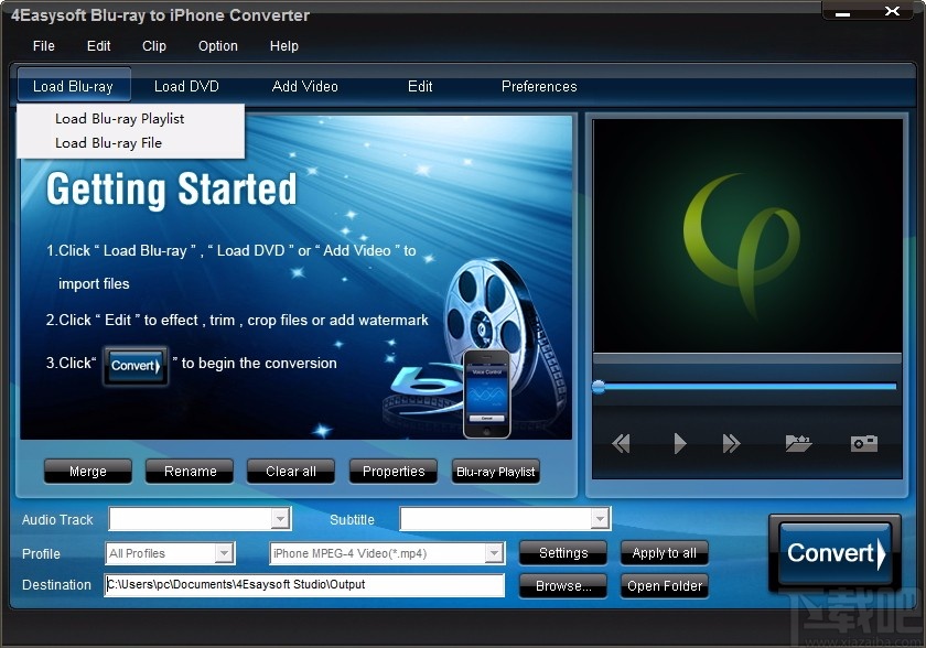 4Easysoft Blu-ray to iPhone Converter(蓝光转iPhone转换器)