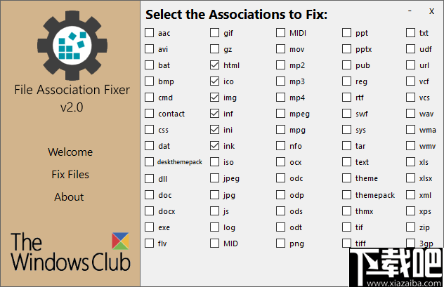 File association Fixer(关联文件修复工具)