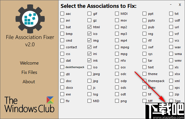 File association Fixer(关联文件修复工具)