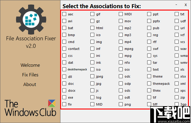 File association Fixer(关联文件修复工具)