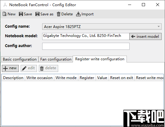 NoteBook FanControl(笔记本风扇控制)