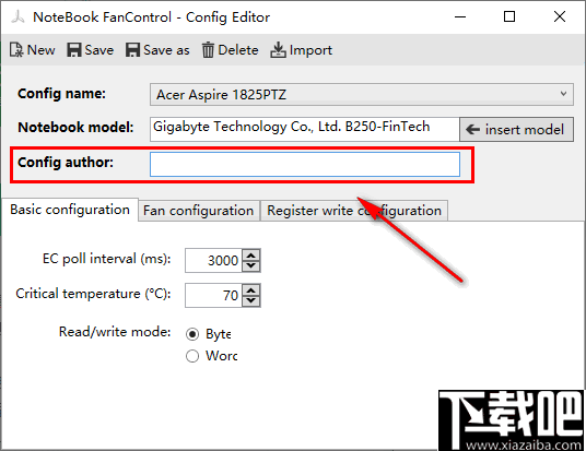 NoteBook FanControl(笔记本风扇控制)