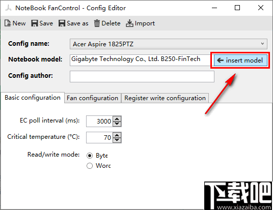 NoteBook FanControl(笔记本风扇控制)