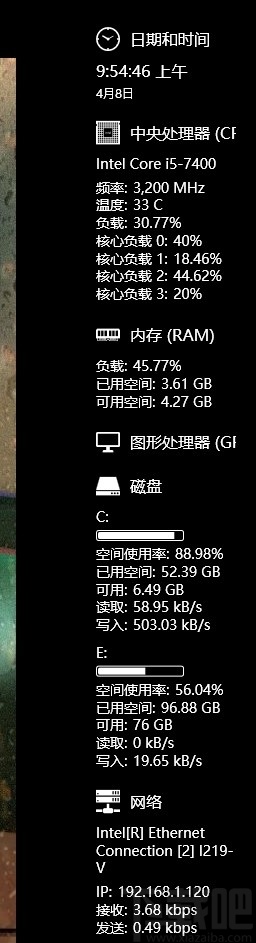 Sidebar Diagnostics(电脑硬件监控软件)