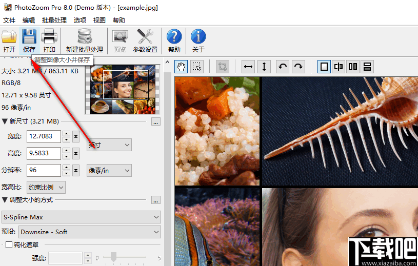 BenVista PhotoZoom Pro(无损调节图像大小软件)