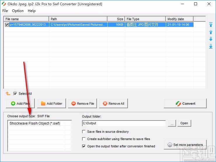 Okdo Jpeg Jp2 J2k Pcx to Swf Converter