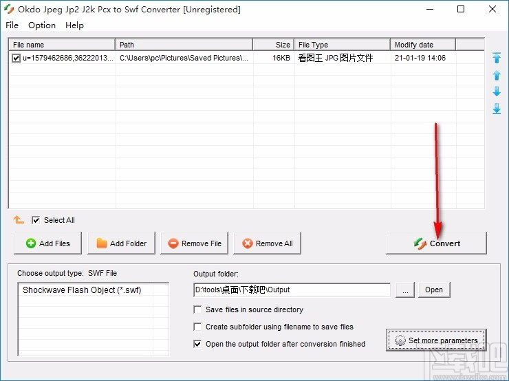 Okdo Jpeg Jp2 J2k Pcx to Swf Converter