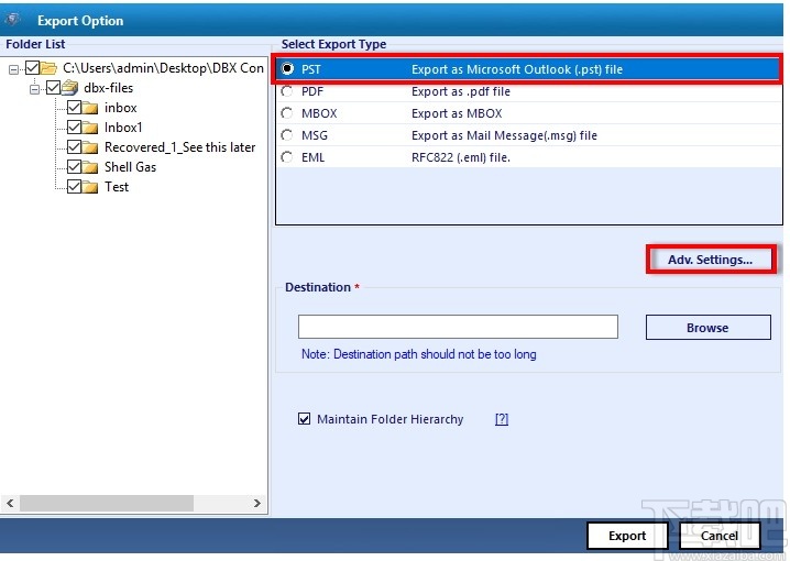 SysTools DBX Converter(DBX格式转换工具)