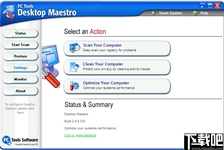 Desktop Maestro(多合一注册表清理/系统监视/隐私清理工具)