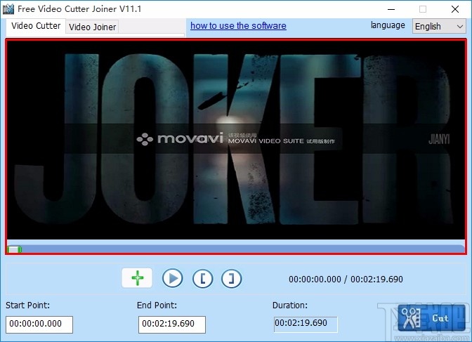 Free Video Cutter Joiner(视频剪切合并器)
