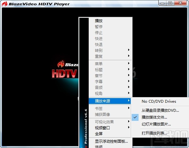 BlazeVideo HDTV Player(HDTV播放器)