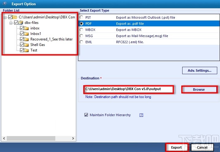 SysTools DBX Converter(DBX格式转换工具)