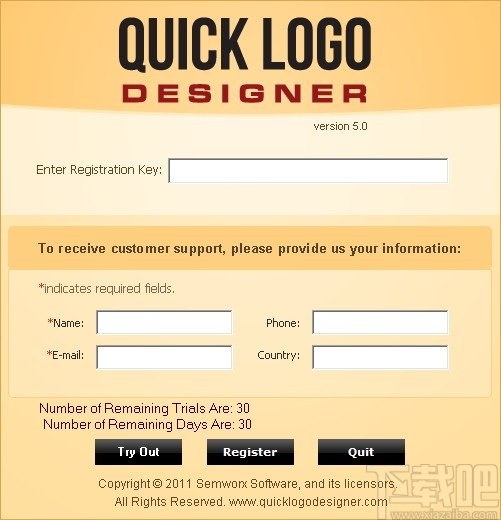 Quick Logo Designer(LOGO制作软件)