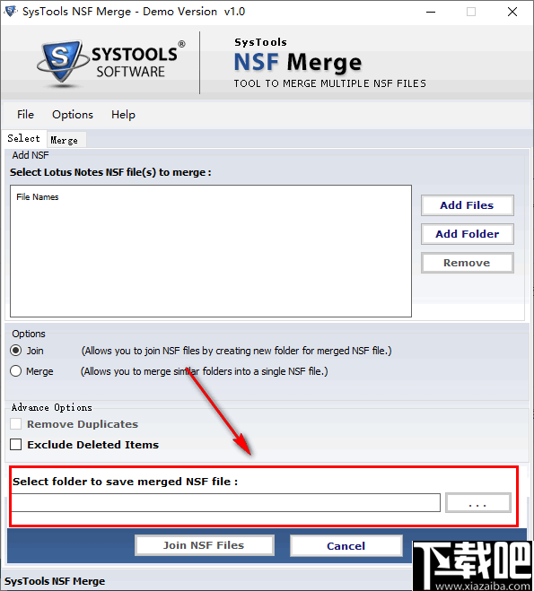 SysTools NSF Merge(NSF文件合并工具)