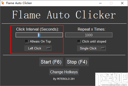 Flame Auto Clicker(极简自动点击器)