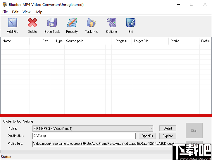 Bluefox MP4 Video Converter(mp4视频格式转换器)