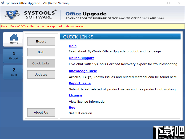 SysTools Office Upgrade(office文档版本升级软件)