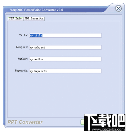 VeryDOC PowerPoint to Flash Converter(PPT转flsh软件)