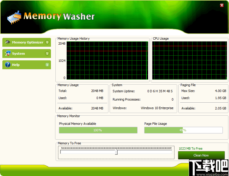 Memory Washer(内存清理优化工具)