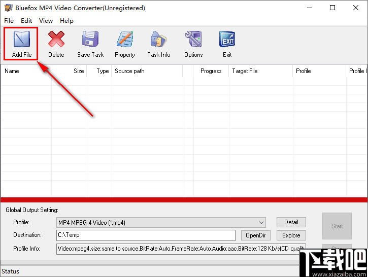 Bluefox MP4 Video Converter(mp4视频格式转换器)