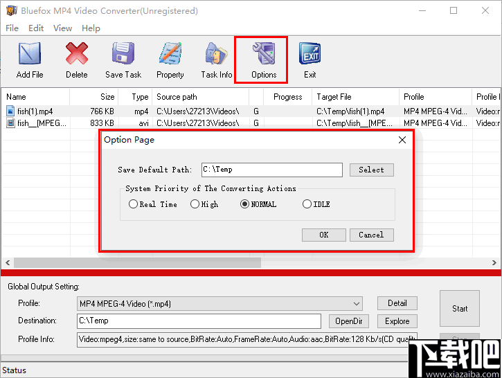 Bluefox MP4 Video Converter(mp4视频格式转换器)