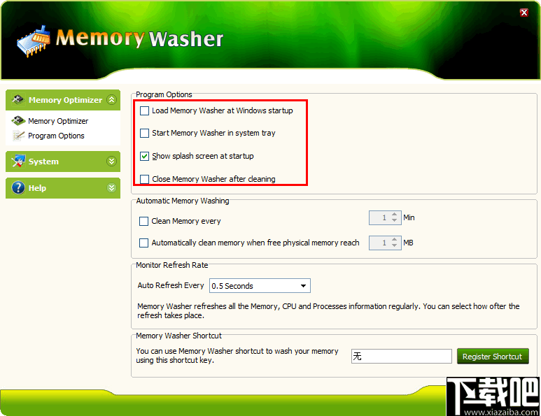 Memory Washer(内存清理优化工具)