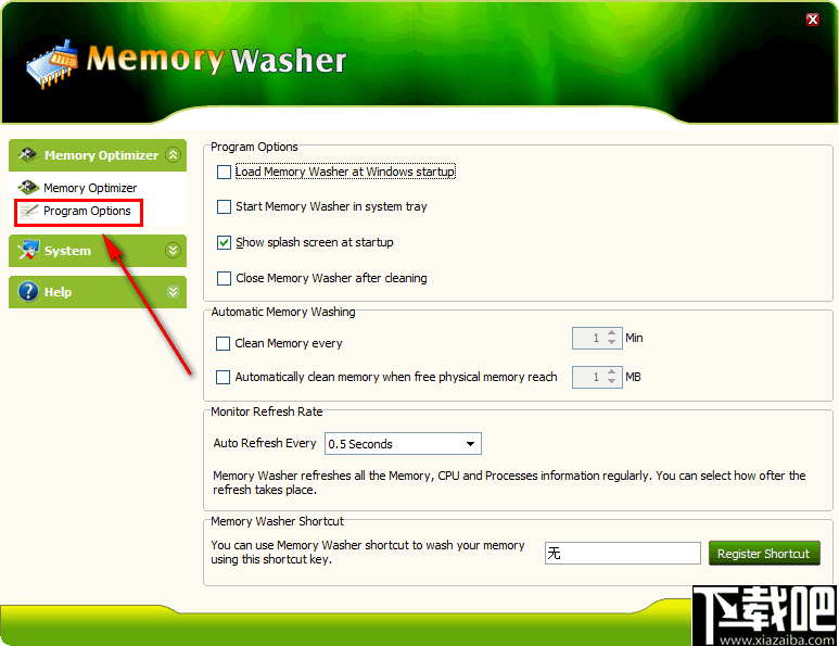 Memory Washer(内存清理优化工具)