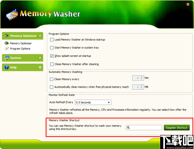 Memory Washer(内存清理优化工具)