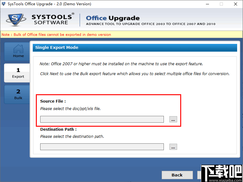 SysTools Office Upgrade(office文档版本升级软件)