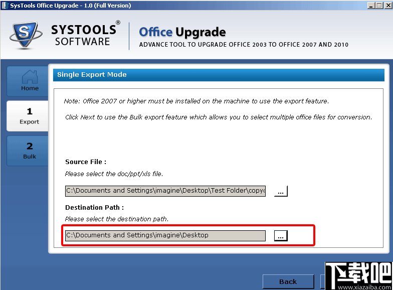 SysTools Office Upgrade(office文档版本升级软件)